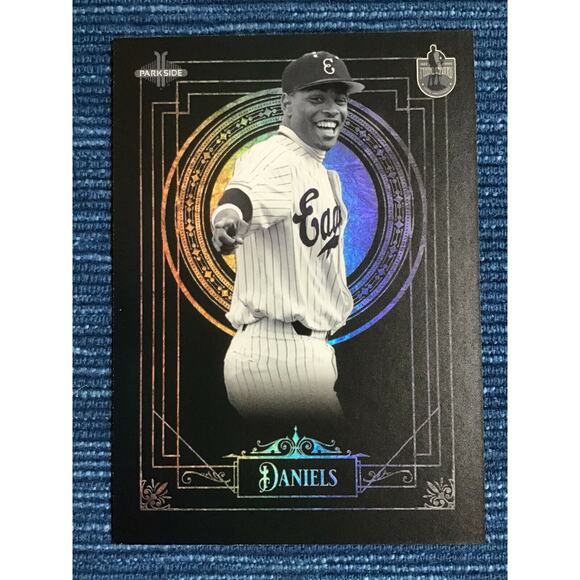 2020 Parkside Silver /75 Negro League Baseball Museum Astros NLBM Zach Daniels - Picture 1 of 1